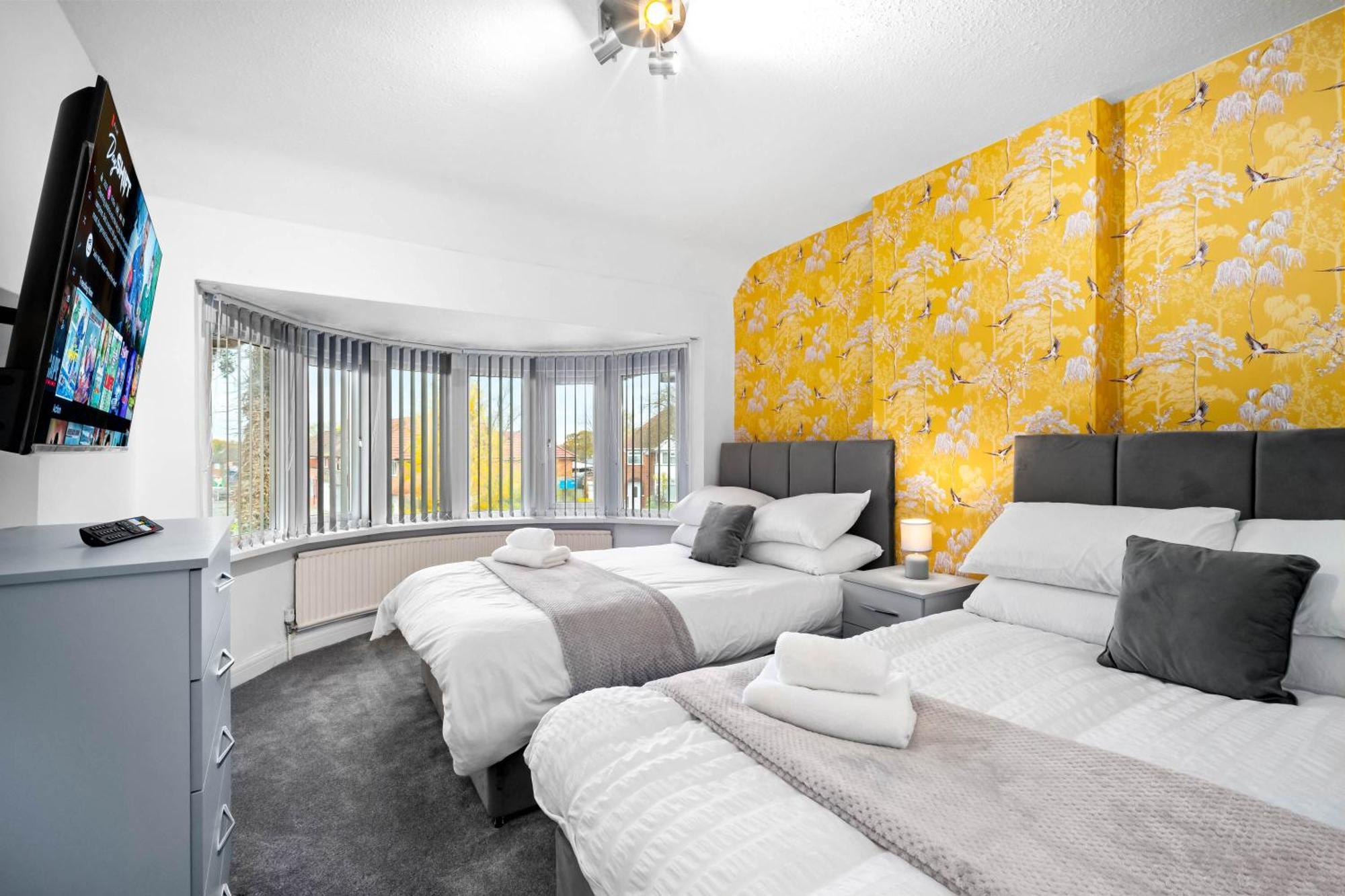 Modern 18 Guest Large Home In Solihull - Near Nec, Jlr, Hs2 And Bhx Birmingham Kültér fotó