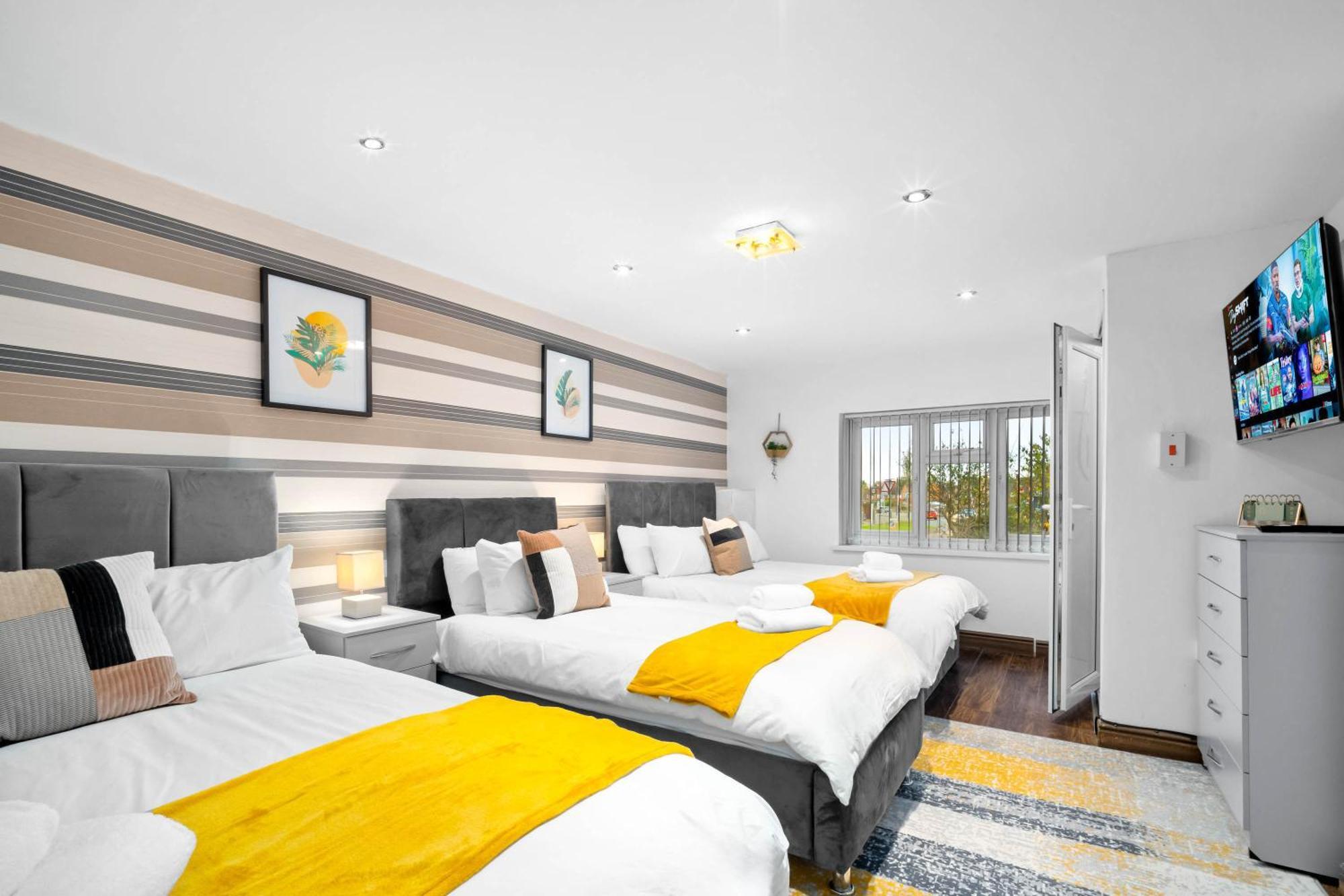 Modern 18 Guest Large Home In Solihull - Near Nec, Jlr, Hs2 And Bhx Birmingham Kültér fotó
